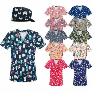 Gorro quirúrgico personalizado para mascotas, <span class=keywords><strong>gorros</strong></span> médicos de enfermería, <span class=keywords><strong>gorros</strong></span> coloridos impresos para médicos, hombres y mujeres, <span class=keywords><strong>gorros</strong></span> de <span class=keywords><strong>quirófano</strong></span> para enfermeras - Product Image 6