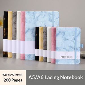 Achat groupé pour entreprises de carnets A5 en cuir PU à couverture rigide, 100 feuilles de papier recyclé, respectueux de l'environnement - Product Image 4