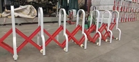 Nouvelle barrière télescopique manuelle en alliage d'aluminium pour aéroports et communautés, OEM/ODM