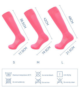 Calze sportive <span class=keywords><strong>da</strong></span> calcio personalizzate <span class=keywords><strong>da</strong></span> uomo, classiche a tinta unita, in maglia, taglia unica, design invernale a caviglia alta con fondo rinforzato - Product Image 3