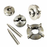 Vimly — mandrin de tour CNC à 3/4 mâchoires, 50/65/80/90/125mm, manuel, outils pour tour en métal et bois de bricolage