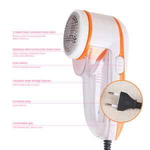 Rasoir électrique rechargeable à trois lames pour enlever les peluches en plastique écologique pour une utilisation en extérieur Portable professionnel - Product Image 2