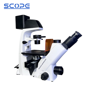 Trinoculaire Kop 40x ~ 400x Vergroting BDS500-FL Omgekeerde Fluorescentiemicroscoop - Product Image 2