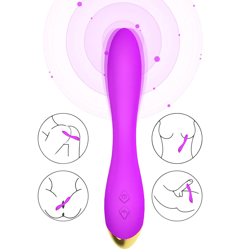 Harga Pabrik Cina Alat Mainan Seks Stimulasi G Spot Pijat Vibrator Vagina Desain Terbaru untuk Wanita