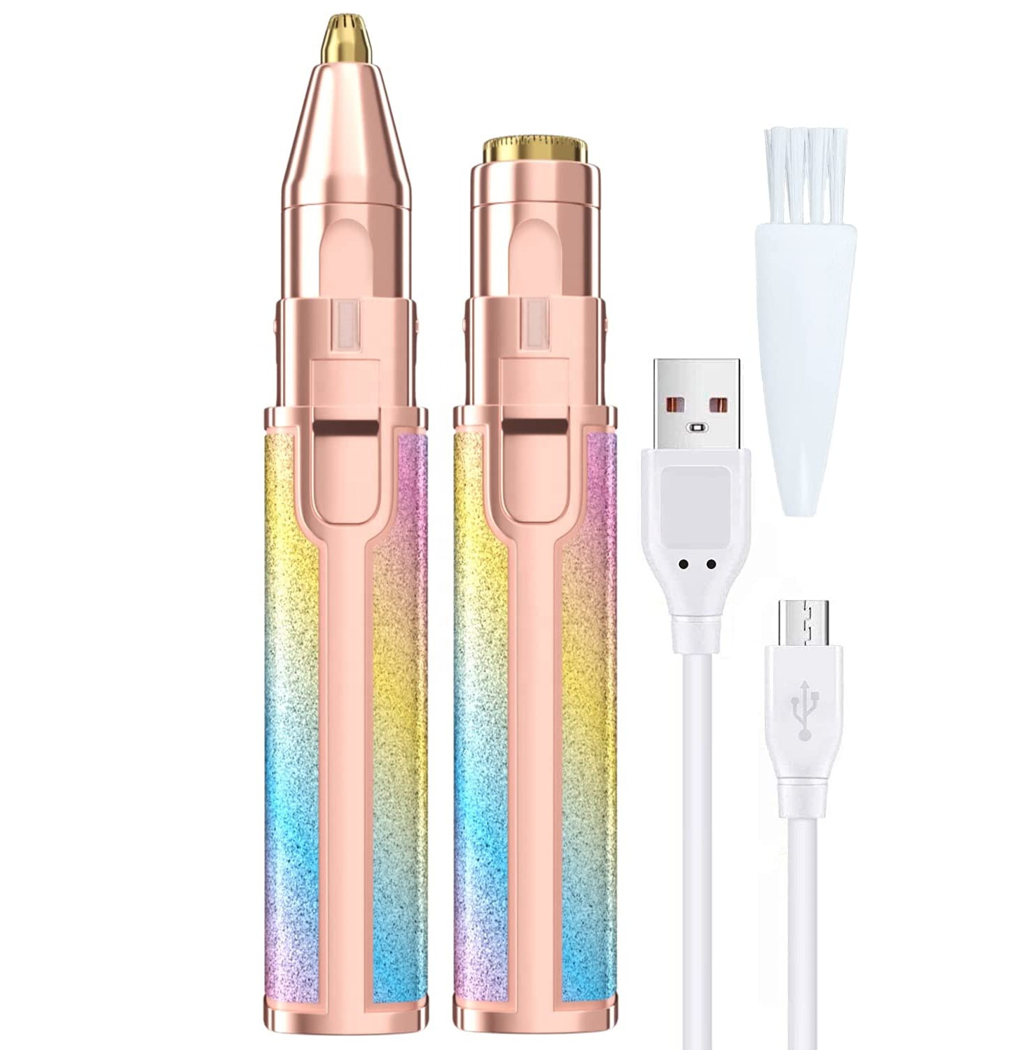 Перезаряжаемая 2 в 1 электрическая бритва для бровей для женщин Kingworth