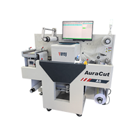 Machine de découpe d'autocollants de haute précision VOREY AuraCut A6, découpeuse numérique de rouleaux d'étiquettes pour usine d'impression OEM ODM