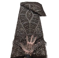KC Stoff 10-Farbige Pfauenquasten-Pailletten-Spitze, Leichter Atmungsaktiver Tüll für Damen-Abendkleider und Hochzeitskleider OEM ODM