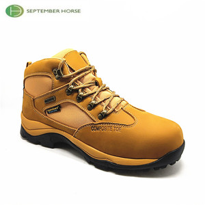 De cuero Durable China punta de acero duro botas de trabajo <span class=keywords><strong>zapatos</strong></span> de seguridad para los hombres - Product Image 6