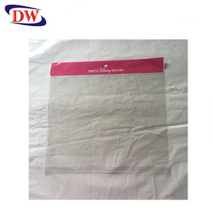 Độ trong suốt cao màu đỏ tiêu đề OPP tự dính con dấu treo lỗ nail sticker bao bì nhựa Poly Túi - Product Image 1