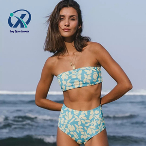 Maillot de bain bikini personnalisé pour femmes maillot de bain deux pièces OEM service unique vente en gros de bikini et vêtements de plage - Product Image 1