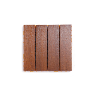 Belian decking gạch nhà máy bán hàng Patio decking gạch gỗ Interlock boong gạch snap-on <span class=keywords><strong>DIY</strong></span> sàn cho ngoài trời và trong nhà - Product Image 5