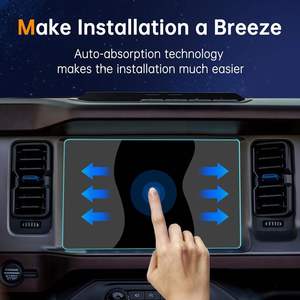 ฟิล์มกันรอยหน้าจอรถยนต์แบบกำหนดเองจากโรงงาน สำหรับแผงหน้าปัด Carplay ของ BMW X5 อุปกรณ์ป้องกันหน้าจอสัมผัส อุปกรณ์เสริมภายนอกรถยนต์ GPS - Product Image 3
