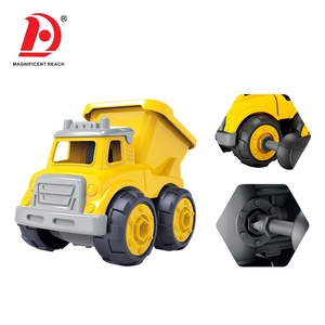 HUADA Stem – pelle à assembler en plastique, grue d'ingénierie, véhicule, voiture, ensemble de jouets, démontage pour bébé, jouets de Construction, <span class=keywords><strong>camion</strong></span> pour enfants - Product Image 3
