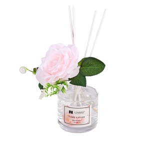 Diffuseurs d'<span class=keywords><strong>ambiance</strong></span> en rotin écologiques de luxe, aromathérapie sans flamme avec huile parfumée 100% naturelle et biologique, <span class=keywords><strong>spray</strong></span> longue durée - Product Image 1