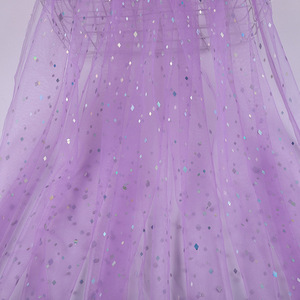 Vải Polyester Co Giãn Tùy Chỉnh Phổ Biến Để Lót Váy Lưới Chống Muỗi Kim Sa Vải Thiết Kế Lô Hàng Vải Dệt Kim - Product Image 5