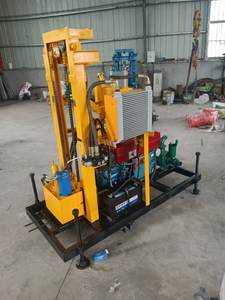 가정용 휴대용 소형 바퀴 디젤 드릴 장비 물 우물 최대 200m 깊이 필수 구성 요소 펌프 엔진 모터 기어 박스 - Product Image 4