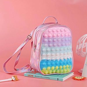 TOYSRUNNER - Mochila Escolar Impermeable de Nailon Ecológico Multicolor para Niños, Certificada por la EN71, 2022, Personalizada, Hermosa, para Estudiantes - Product Image 1