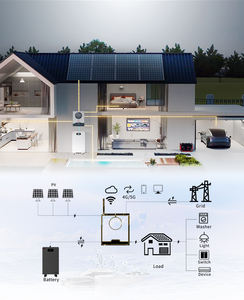 SKE 51,2 В 300AH 48 В литиевая инверторная батарея, длительный срок службы, цилиндрическая литий-ионная солнечная энергетическая система, батарея, возобновляемая энергия - Product Image 5
