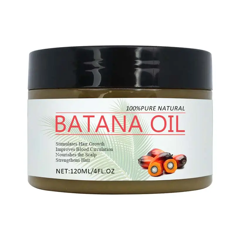 Eigenmarke reines natürliches Batanaöl Haarwachstum feuchtigkeitsspendende Reparatur Batanaöl für Haarsorgeprodukte