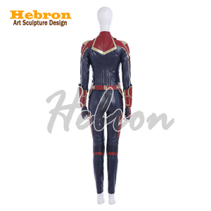 Customized <strong>Captain</strong> <strong>Marvel</strong> Halloween Tv Movie Adult Cosplay <strong>Costume</strong> Suits For Event Performance - Product Image 6