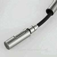 Robinet de cuisine intelligent à capteur infrarouge sensible, monocommande, monotrou, pour hôtel, avec douchette extractible, pour lavabo, modèle UPC moderne