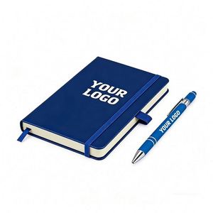 Customized Notebooks Wholesale Promotional Business Gift with Custom Logo Leather PU A5/A6 Personalized Printing - Product Image 1