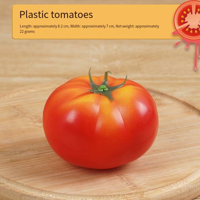 Plastic tomato