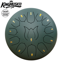 12 Inch 13 Note Steel Tongue Drum | Handpan Style Zen Drum for Kids & Adults | Meditation Musical Instrument Wholesale