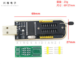 โปรแกรมเมอร์ Ch341a แบบ USB สำหรับแฟลช BIOS 24 25 EEPROM สำหรับ Windows PC - Product Image 4