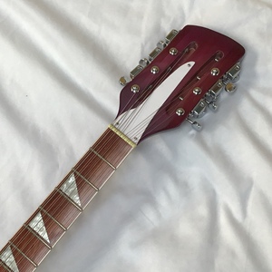 กีตาร์ไฟฟ้า 12 สาย สีม่วง 360 R-Brand คอไม้เมเปิล ฟิงเกอร์บอร์ดไม้ดำ แบบกึ่งโปร่ง  จัดส่งรวดเร็ว ฟรีค่าจัดส่ง - Product Image 2