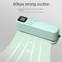 Scelleuse sous vide 60KPA pour aliments secs/humides/liquides, soupes et marinades, scelleuse sous vide pour viande, 3-en-1 automatique