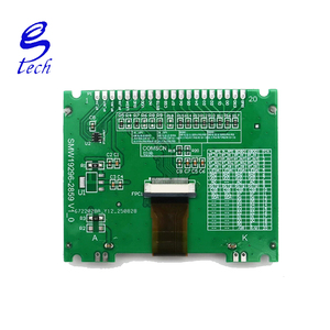 Módulo LCD COG de 192*96 con biblioteca de fuentes chinas GT20L16S1Y IC, pantalla de matriz de puntos en blanco y negro, interfaz serie y paralela - Product Image 2