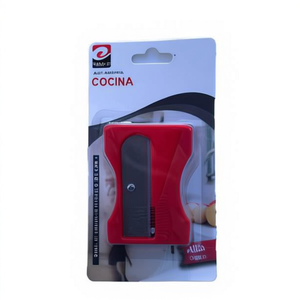 MNJ Vegetable Peeler Sharpener Red 12Pcs Kitchen Tool Cocina - Product Image 1