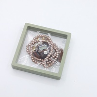 Approvisionnement en gros usine YASEEN Perles ethniques imitation perle 6mm 99 pièces Tasbih Compteur de pouce en strass Coffret cadeau personnalisé Toutes saisons Aïd