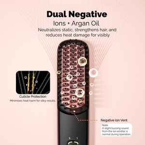 Nuevo Peine Alisador Inteligente Mejorado con Control de Calor para Cabello Dañado, Soluciones para Cabello Liso Natural, Proveedor Chino - Product Image 3