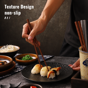 Palillos Personalizados de Alta Gama de Aleación de PPS + Fibra de Vidrio, Reutilizables, Ecológicos, Diseño Moderno para Comer Sashimi, Vajilla Empacada - Product Image 6