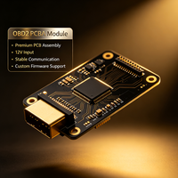 Solution PCBA de diagnostic automobile OBD2 personnalisée, scanner automobile ELM327, assemblage de carte de circuit imprimé, prise en charge du développement de micrologiciel, OEM ODM