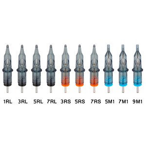 Hot bán 316 thép không gỉ chất lượng cao vĩnh viễn hình xăm kim cơ thể nghệ thuật Cartridge kim - Product Image 3