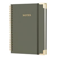 Bloc-notes personnalisé imprimé A5 A6 A4, 100 feuilles, reliure spirale, spirale épaissie, logo personnalisé, carnet de bureau, journal étudiant