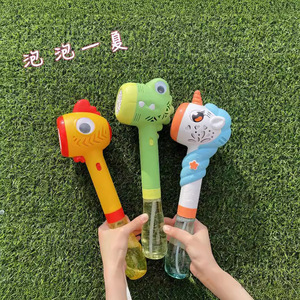 Mùa Hè Ngoài Trời Tự Động Bong Bóng Thanh Đồ Chơi Bong Bóng Xà Phòng Nước Blower Điện Ma Thuật Bong Bóng Cây Đũa Phép Với Ánh Sáng Và Âm Nhạc - Product Image 2