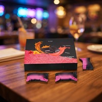 Boîtes cadeaux en carton magnétique en acier dur de qualité supérieure, couleur rose Pussycat Honey Miel, Rhino VVIP, emballages UV rose Pussycat