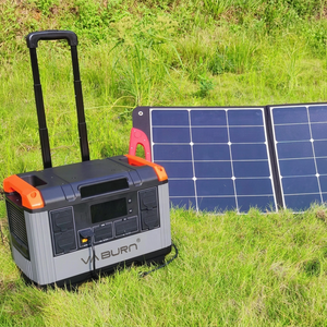 Station d'alimentation portable 3000W, batterie LiFePO4, générateur solaire portable 3KW 220V pour le camping/le camping-car - Product Image 5