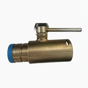 Vanne à boisseau sphérique hydraulique en acier inoxydable avec levier pour applications de systèmes hydrauliques - Product Image 1