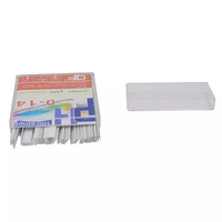 Bandelettes de papier pH universelles 0-14, indicateur d'acidité domestique pour bandelettes de test pour laboratoire et aquarium pH pour bandelettes de test