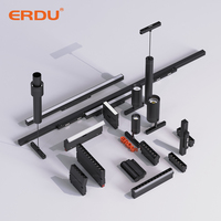 Luminaire suspendu magnétique LED ERDU 7w 48V, système d'éclairage sur rail magnétique LED intelligent Tuya pour la maison