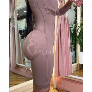 Corps Complet Haute Compression Ventre Contrôle Faja Shapewear Avec Manches Marque Privée Haute Compression Liposuccion Récupération Postopératoire - Product Image 1