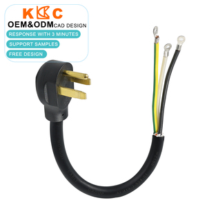 Câble d'alimentation 14-50P vers borne à joint torique 8AWG 6AWG / Câble de raccordement industriel / Alimentation d'équipement - Product Image 2