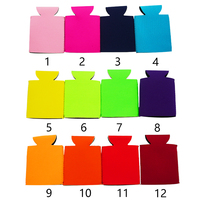En gros, Manchon isotherme pliable en néoprène uni, imperméable, vierge, pour canettes de 12 oz (330 ml), pour boissons et bières