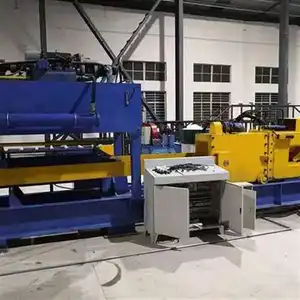 Máquina de extrusión de varillas de cobre, extrusora de perfil de aluminio, máquina de prensa de extrusión continua