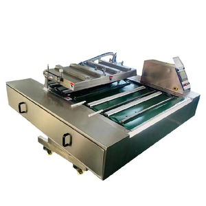 DZ-1100 Electric High Speed Automatic Commercial Thermoforming Pouch Vacuum Packaging Machine Conveyor Belt Long Seal Big - Product Image 3